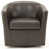 Simili cuir brun foncé