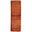 High-Quality Hand-Knotted Rust Area Rug