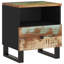 Montville 40cm W Metal Bedside Table