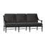 Canapé de patio de 80 po de large avec coussins Delphi-26206751-87198175
