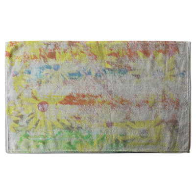 Cotton Floral Tea Towel Kitchen Towel