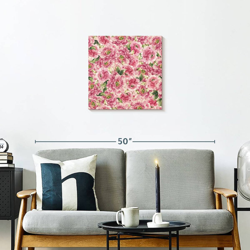 Bloom Pattern, 20" H x 20" W