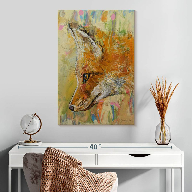 Brampt Fox, 30" H x 20" W