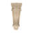 13 in x 5-3/8 in x 4-1/2 in Unfinished Large Solid Classic Traditional Plain Wood Corbel-75104841