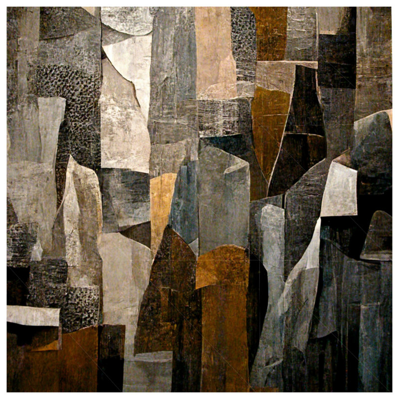 Abstract Bedding Art Comforter Modern, Twin Extra Long