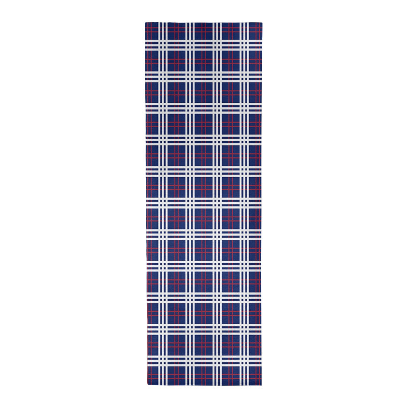 Plaid Indoor Rug, Runner 2'6" x 8'