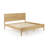 Lauritzen Solid Wood Panel Bed-991021903-991915656