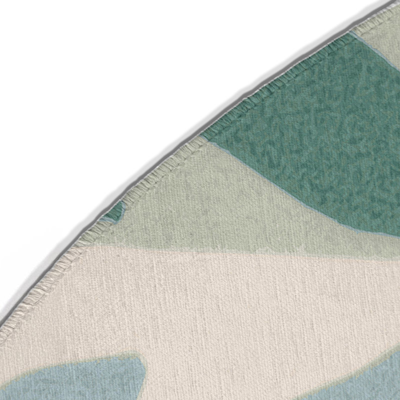 Tapis intérieur et extérieur Woodland, Rond 5 pi