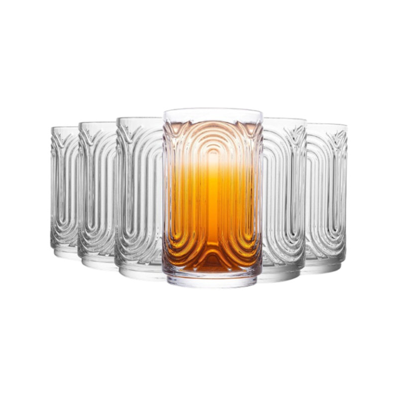 Essary 14oz. Drinking Glass Set