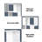 Five Layer Simple Household White Bookshelf-1343582745