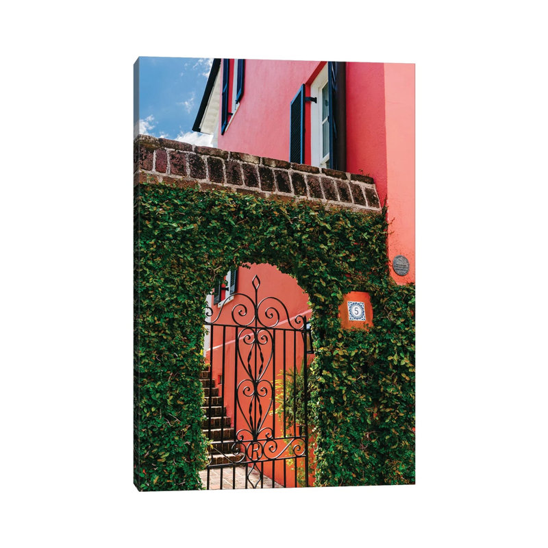 Charleston Pink VIII by Bethany Young - Print on Canvas, Wrapped Canvas, 101.6cm H x 66.04cm W x 3.81cm D