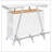 Katia White High Gloss Wine Cabinet with LED