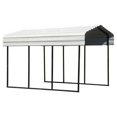 Galvanized Steel Carport, 10X15X9