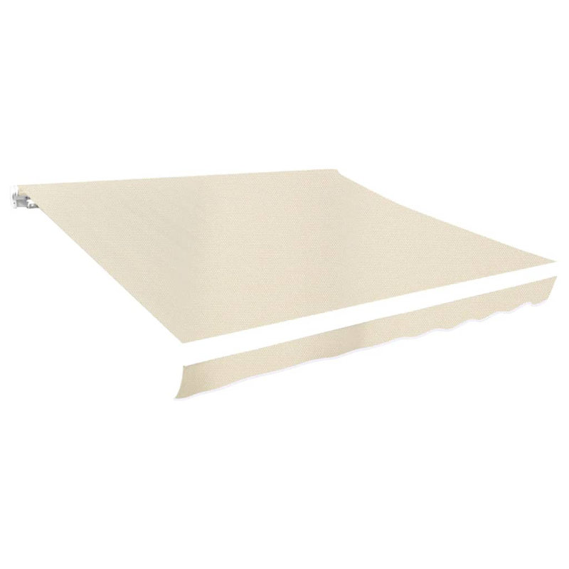 Awning Top Sunshade Canvas , 400cm W x 300cm D, Cream