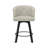 26"Swivel Upholstered Counter Stool With Metal Frame-513637442