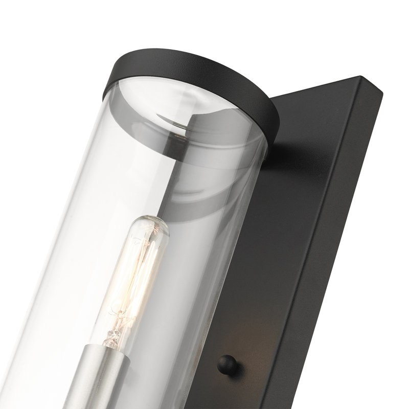 Binghamton Wall Light, Textured Black