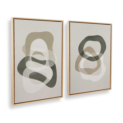 Ensemble de 2 imprimés Serene Loops