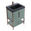  Meuble-lavabo moderne avec plateau en gel acrylique noir Serenity-375953118-375953117-375953095