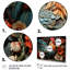 Art mural coq moderne avec coq moderne-940243563-940243579