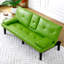 Canapé-lit convertible en cuir PVC-750419762