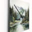Citlally - Horloge murale Lake River-658025576