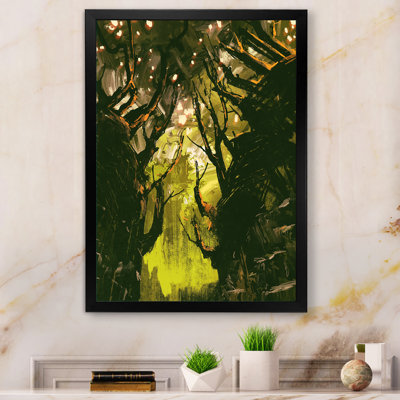" Video Game Mysterious Forest "