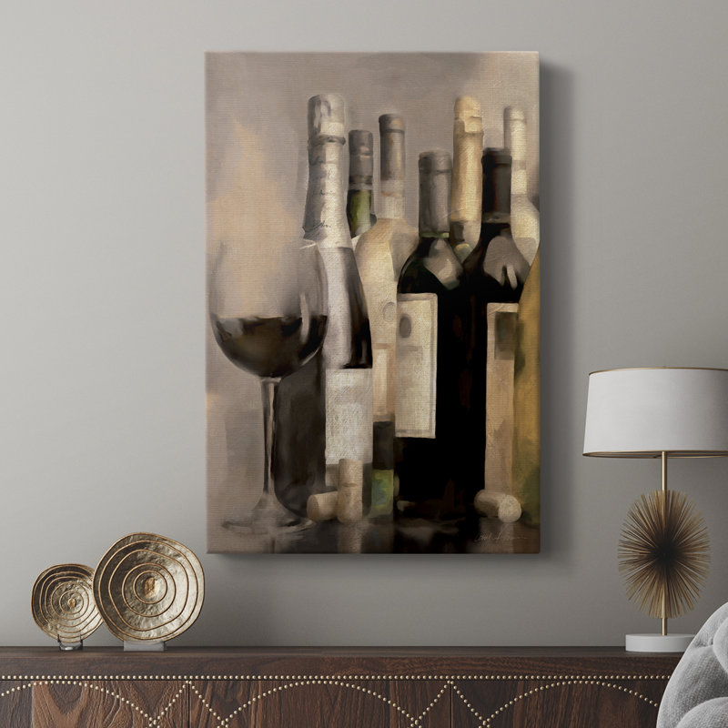 Étagère à vin II - Cavas enveloppés de galerie, H 36 po x l 24 po