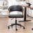 Bryonie Faux Leather Swivel Office Chair-375890460