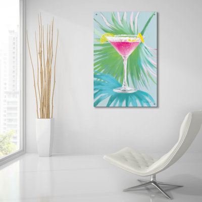 «Tropical Cocktail 2» par Danhui Nai, art mural en verre acrylique