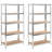 Storage Shelves 35.4" x 15.7" x 70.9" MDF