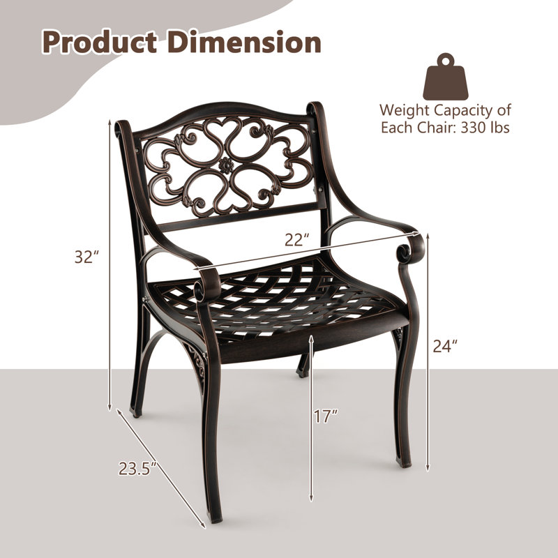 Fauteuil de patio Cihangir
