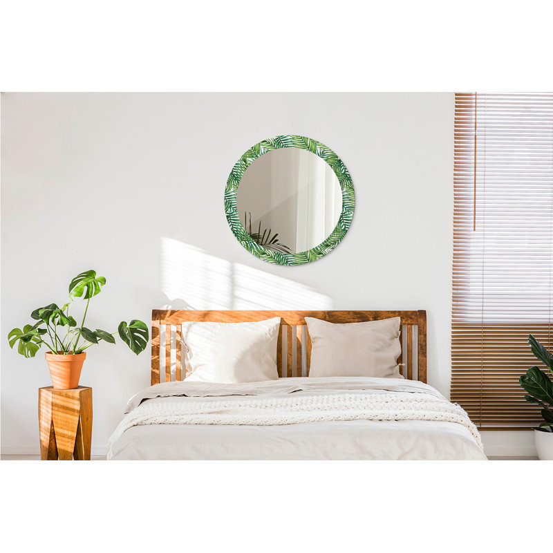 Huldar Glass Flat Wall Mirror