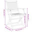 6 - Person Solid Wood Patio Dining Set Round Table