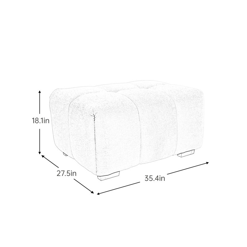 Canapés Chenille 33 - Chenille dense, confort d'assise profond et configuration personnalisable. Design épuré, coussins et installation inclus.