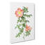 Pink Sweet Briar Rose by Pierre-Joseph Redoute - Wrapped Canvas Painting-55325659
