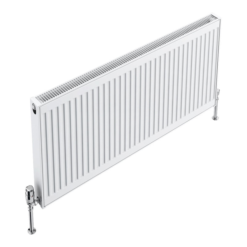 Horizontal Standard Radiator, 50cm H x 200cm W x 5cm D, Double Panel (Type 21)