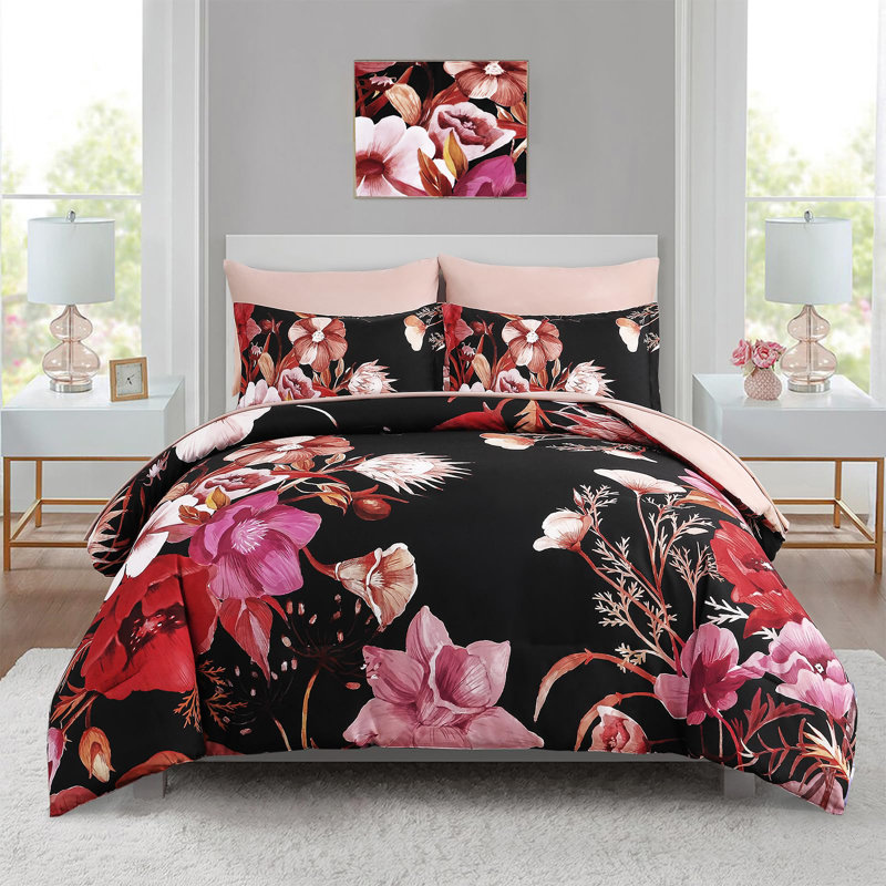 7-Piece Comforter with Sheet Set Soft Seersucker Microfiber All Season Bedding Set, Queen Comforter + 6 Additional Pieces