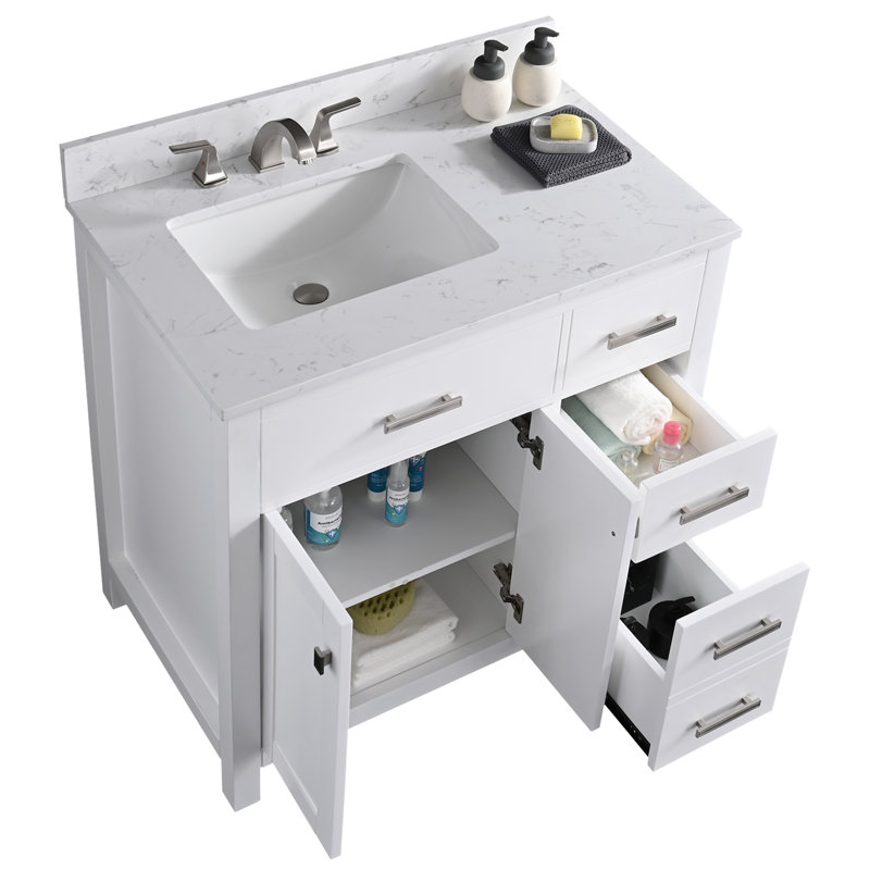 Ensemble de meuble-lavabo simple 36 po Pisani