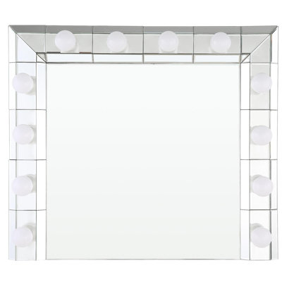 Dominic Mirrored Accent Mirror (Assembled)