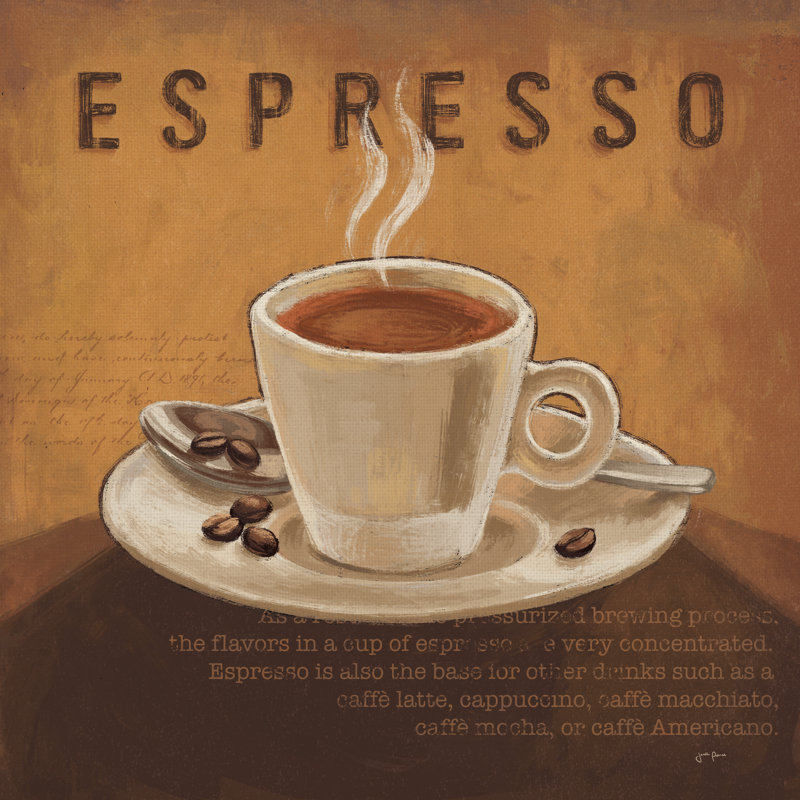 Coffee And Co III by Janelle Penner - Wrapped Canvas Print, 51cm H x 51cm W