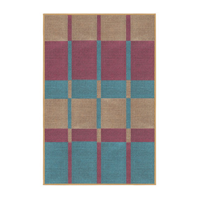 Tapis rouge / vert Antons