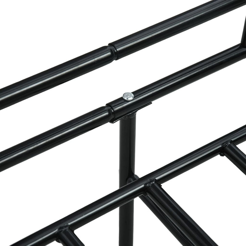 Benninger EU Single - 90 X 200 Cm Metal Bed, Black