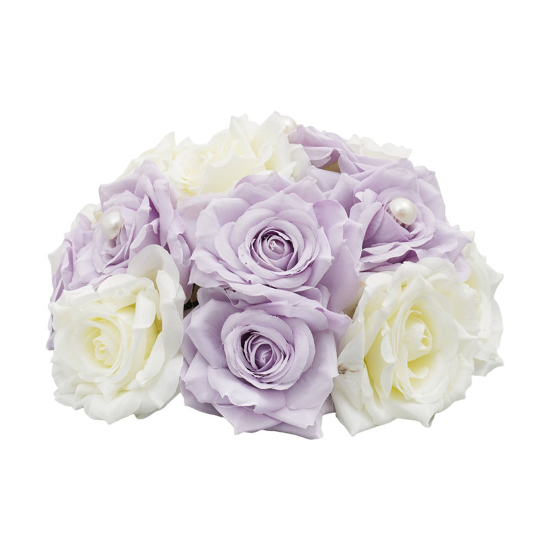 10 boules de fleurs artificielles 10PCS, Bouquet de boules de fleurs artificielles pour des décorations de table