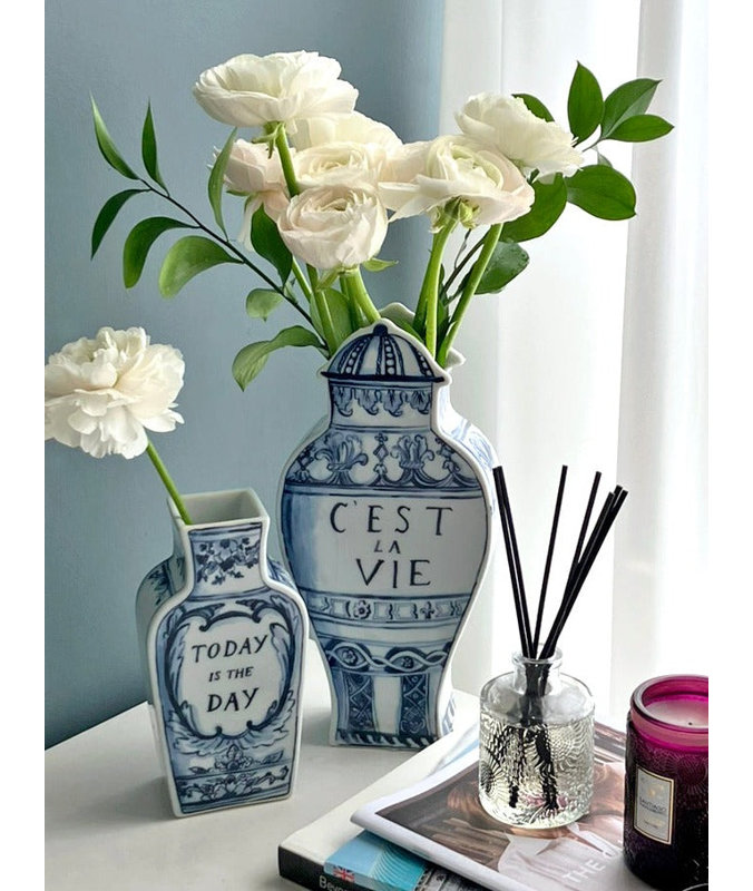 Well Versed Ceramic Table Vase