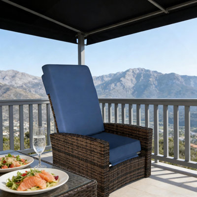 Outdoor Chair,Outdoor Swivel Recliner Chair