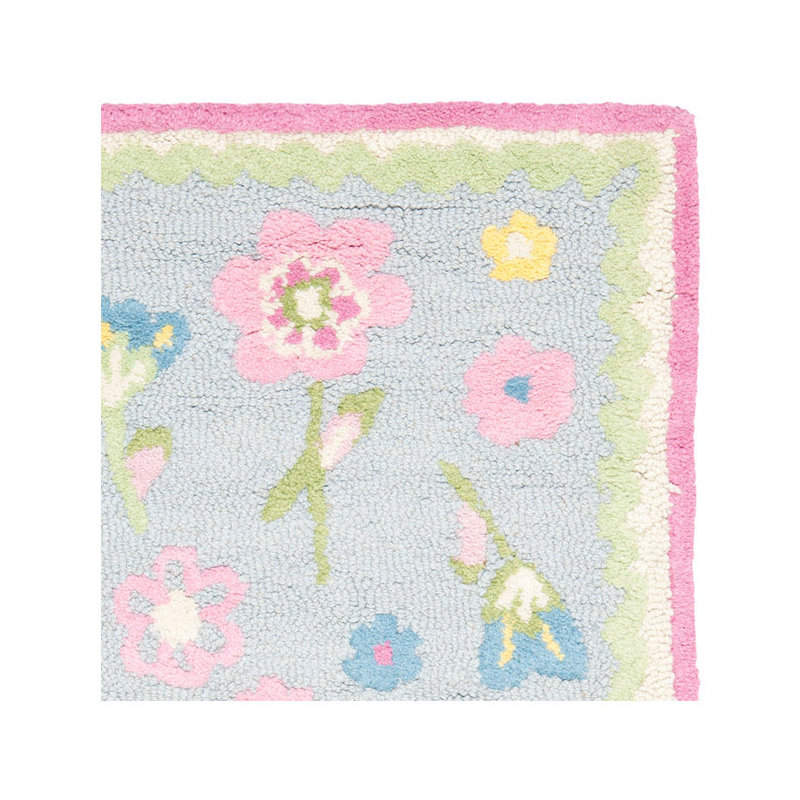 Claro Hand Tufted 80% Wool And 20% Cotton Rug, Rectangle 6' x 9'