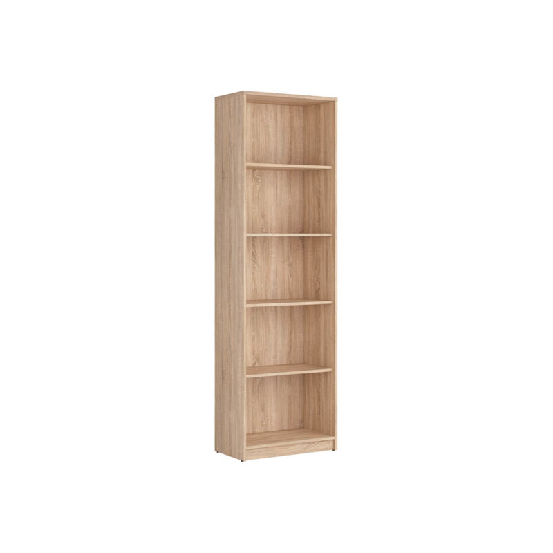 197cm H x 60cm W Composite Bookcase, Oak Sonoma