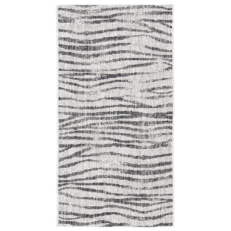 Nurgul Performance Animal Print Indoor/Outdoor Area Rug, Rectangle 2'7" x 5'