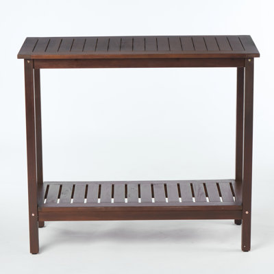 Acacia Wood Console Table
