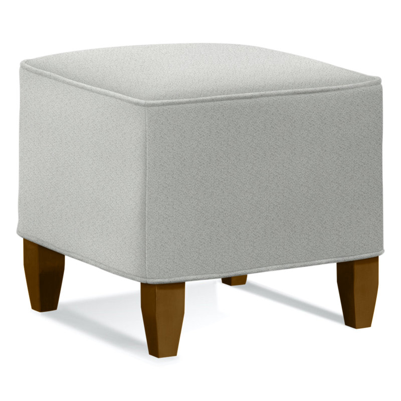 Brooklyn Upholstered Ottoman, Havana , Basic Gray 100% Polyester